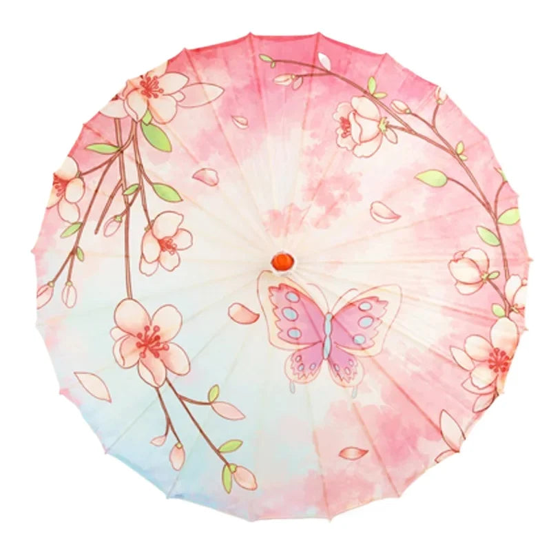 Asiatischer Sonnenschirm Ganbaru (5 Farben)