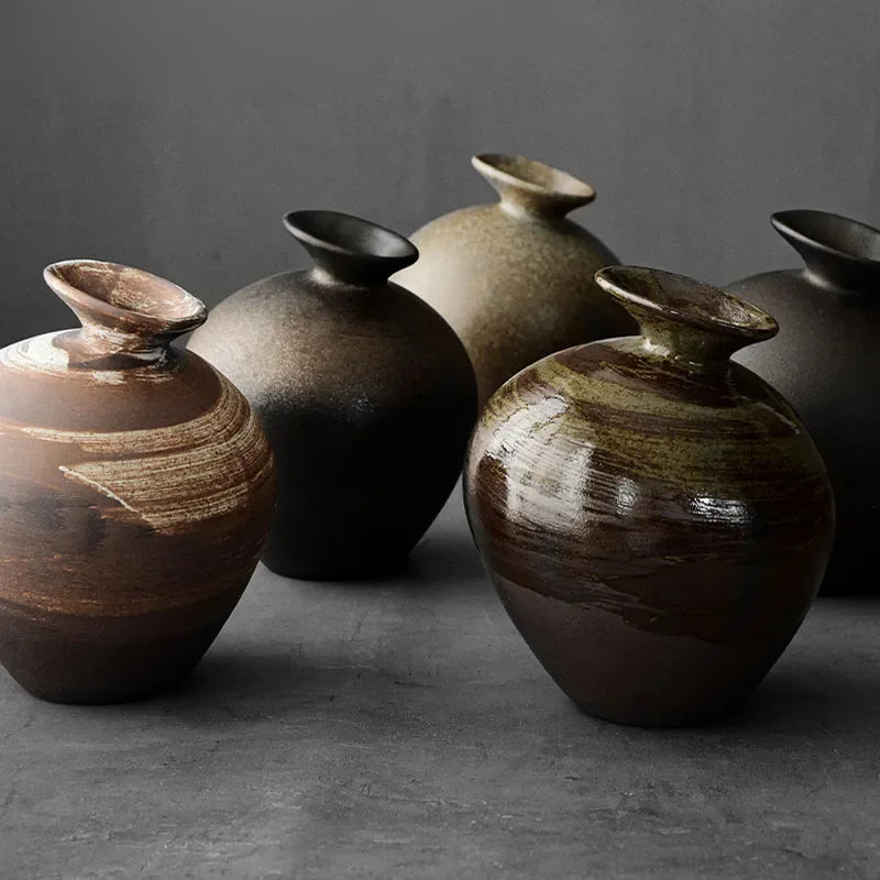 Keramik Vase Tsuboya (5 Farben)
