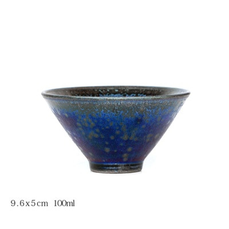 Tenmoku Teetasse Akio (3 Modelle) – Modell 2