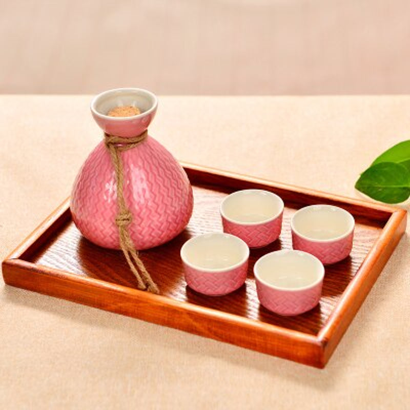 Modernes Sake-Set Nihonshu – Rosa