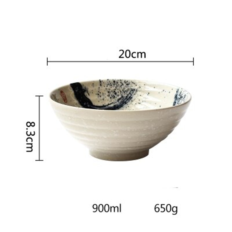 Suppenschüssel Satoko (2 Farben) – Weiss