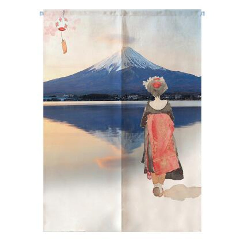 Norenvorhang Kyunaka (2 Farben)