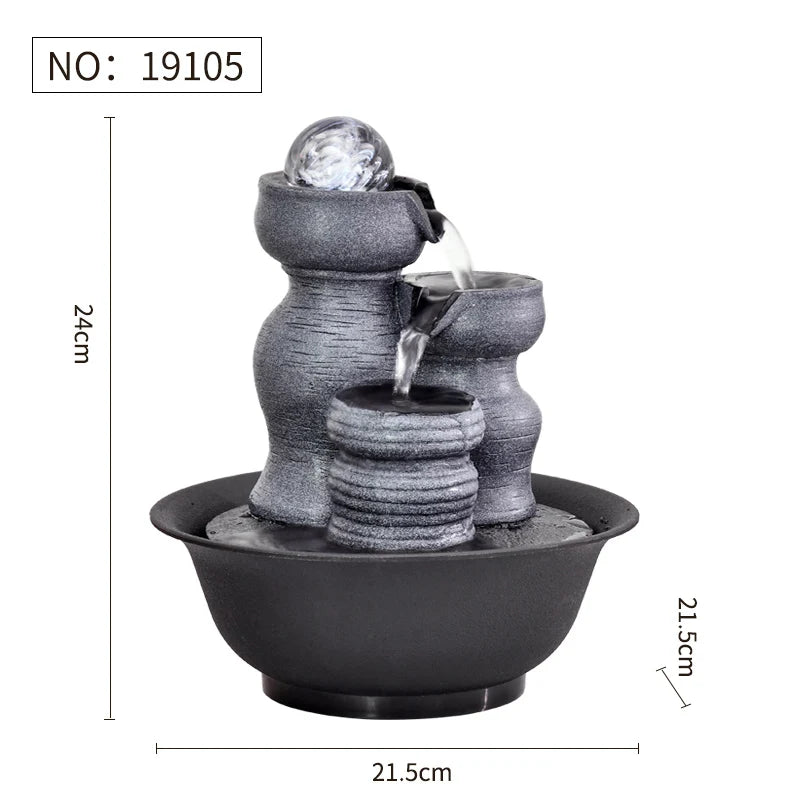 Asiatischer Zimmerbrunnen Isobe (5 Modelle)