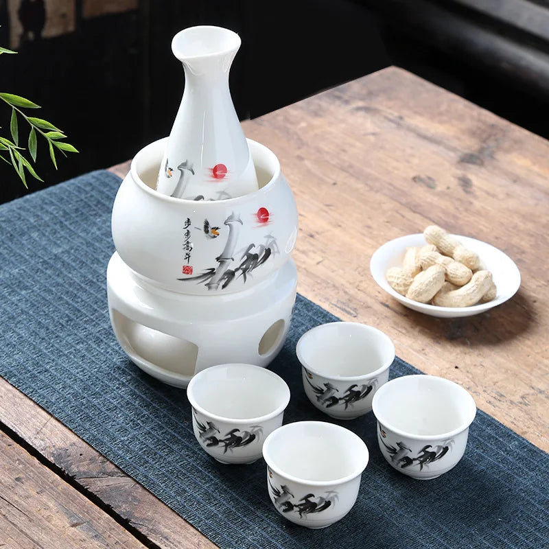 Sake Sets Moso (4 Farben)