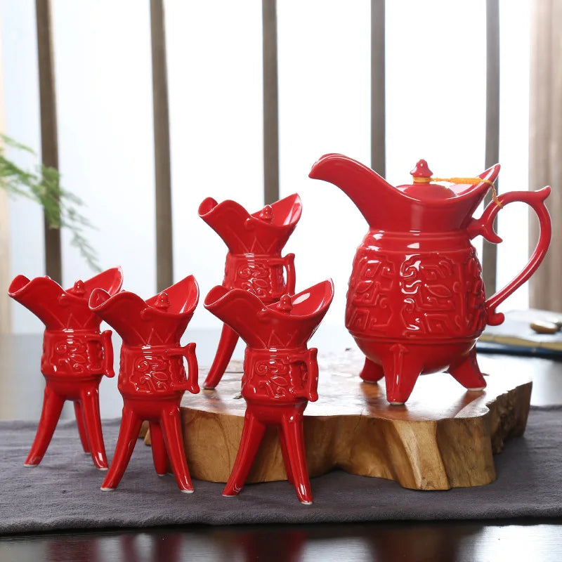 Baijiu-Likör-Set (4 Farben)