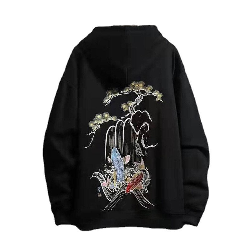 Damen Sweatshirt mit Kapuze Teshio (2 Farben)