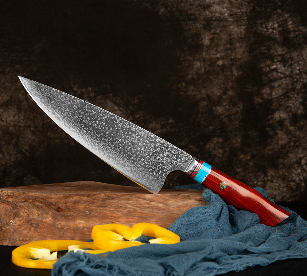 Damast Küchenmesser Okutsu