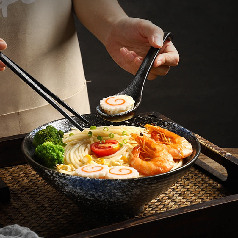 Ramen-Schüssel Kasumiga aus Keramik, 1300 ml – Bild 3