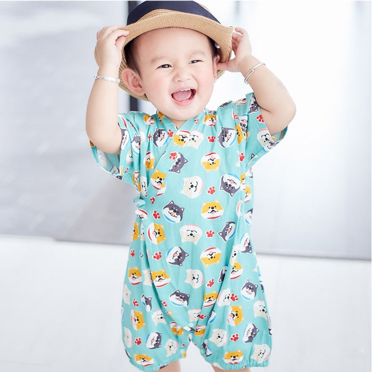 Baby Kimono Taba aus Baumwollmischung – Bild 3