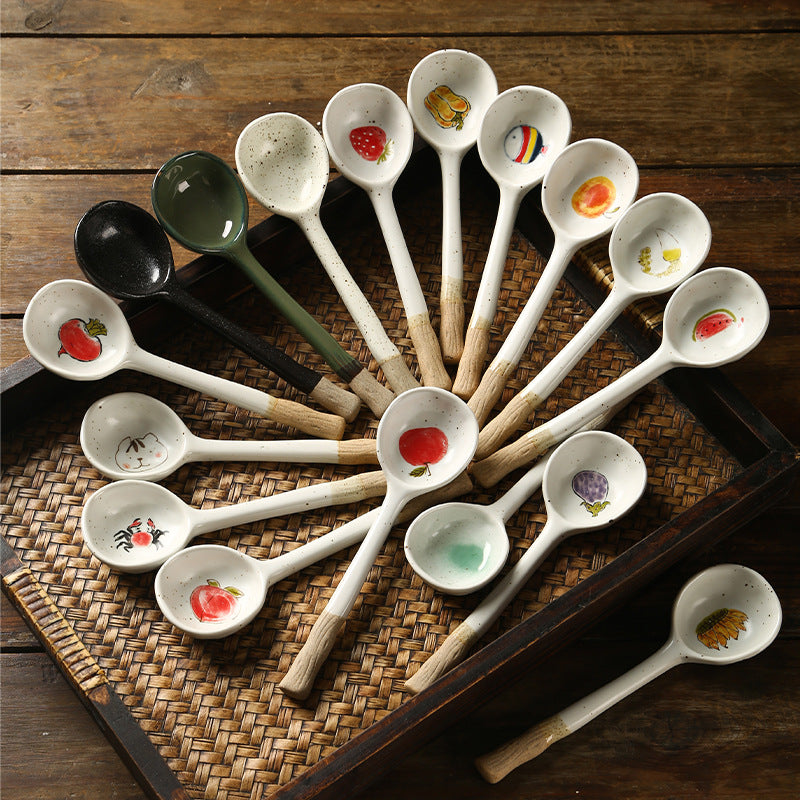 Keramik Löffel Hijiri (16 Farben)