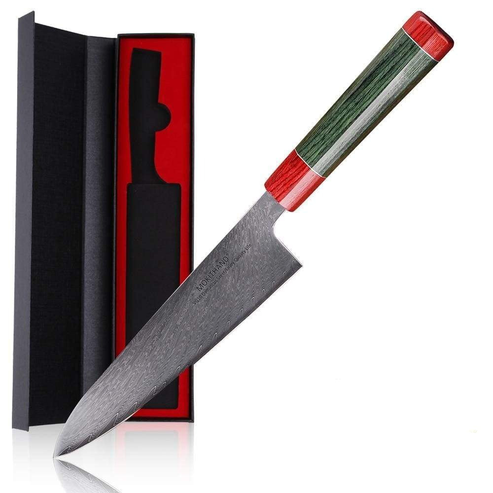 Chutoh Damascus Knife Mari - Knives
