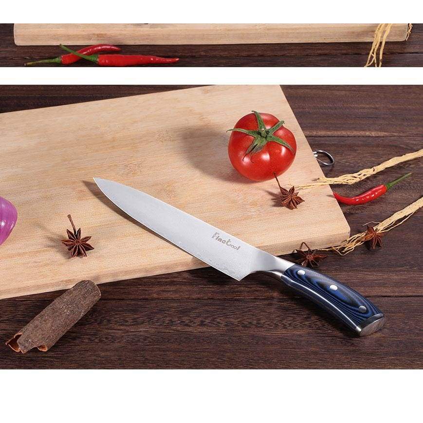 Kudamono Damascus Knife Kazuma - Knives