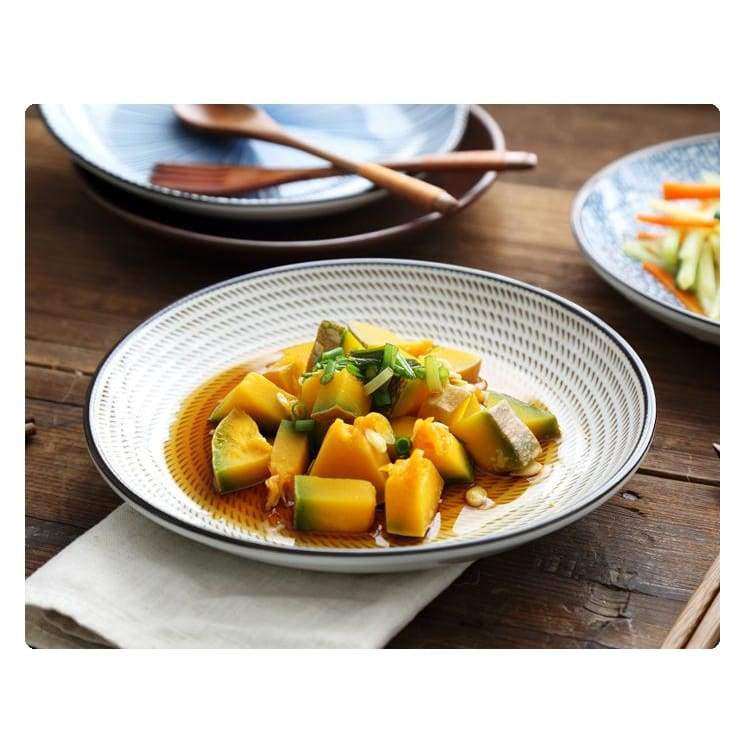 Plate Izu shima - Dishes