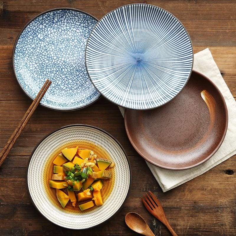 Plate Izu shima - Dishes