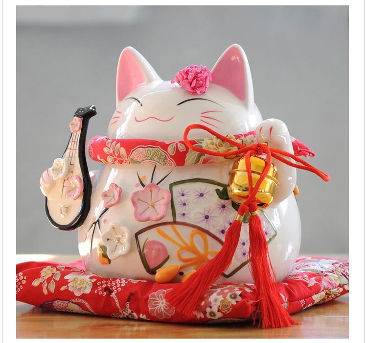 Maneki Neko Hanasaki (3 Farben)