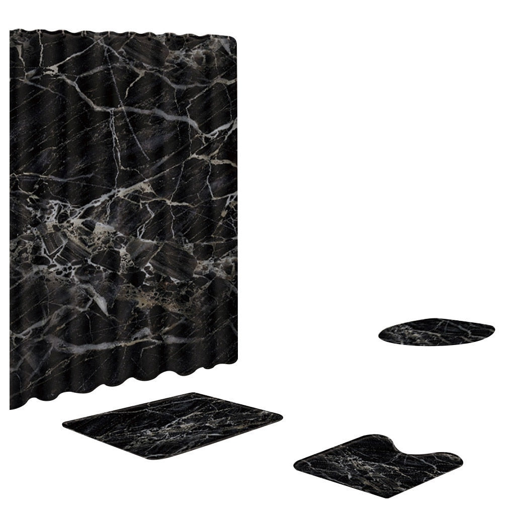 4 Teiliges Badezimmer-Set Taiki