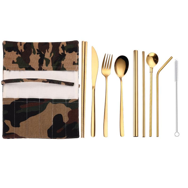 Luxus Essstäbchen, Besteck und kleine Stäbchen Set Moriarty (5 Farben)