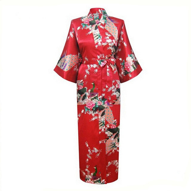 Damen Kimono Haku – Farbe Rot