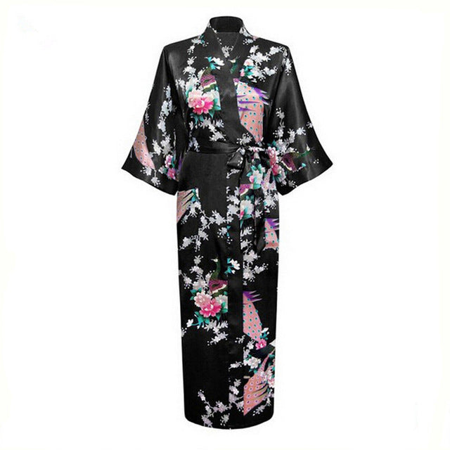 Damen Kimono Haku – Farbe Schwarz