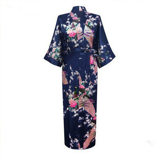 Damen Kimono Haku – Farbe Dunkelblau