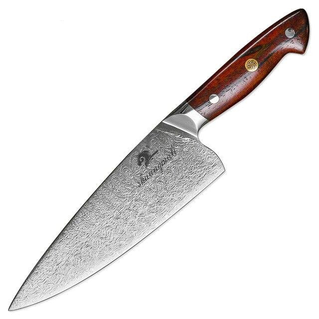 Damaskus-Küchenmesser Izumo