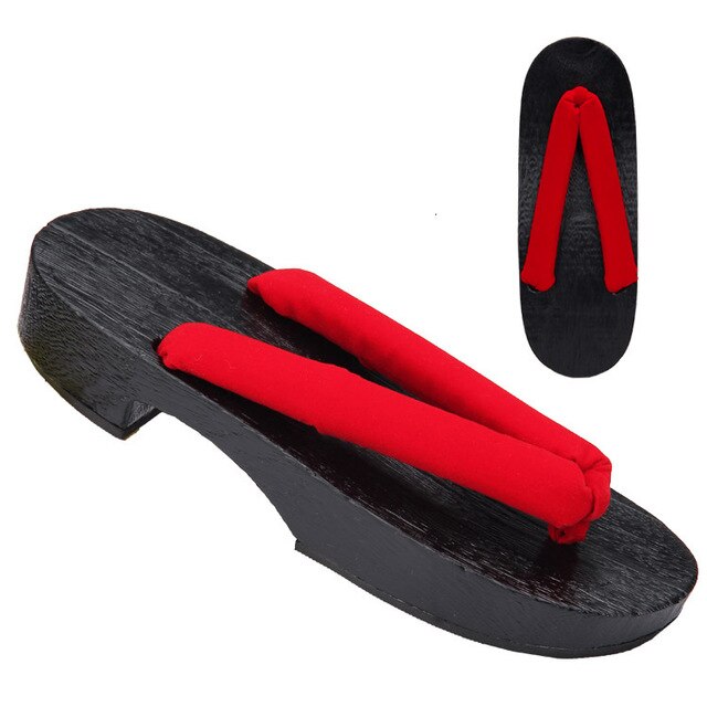 Geta Damen Sandalen Kata aus Holz
