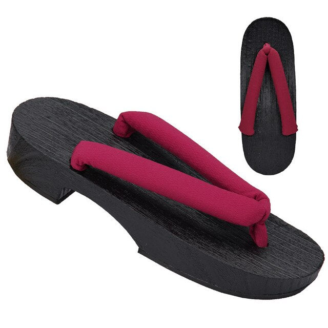 Geta Damen Sandalen Kata aus Holz – Bild 2