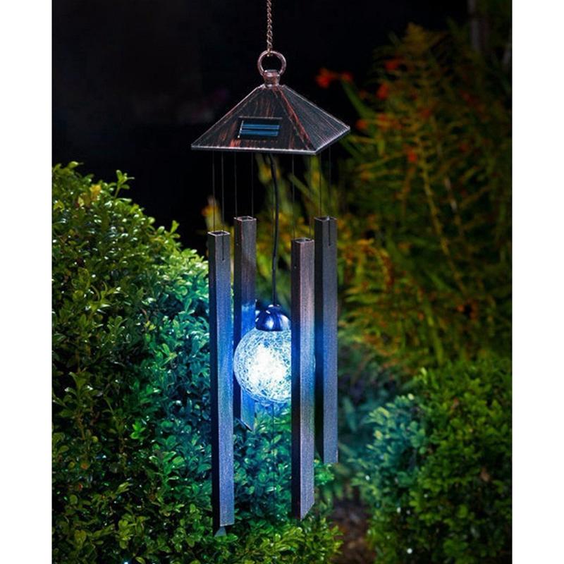 Solar LED Windglocke Wakoshi