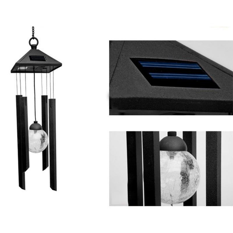 Solar LED Windglocke Wakoshi