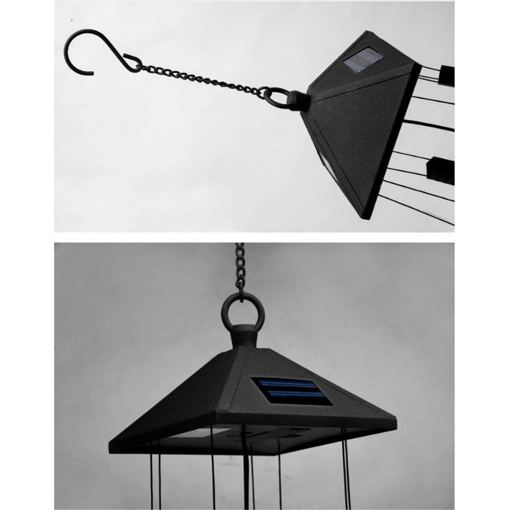 Solar LED Windglocke Wakoshi