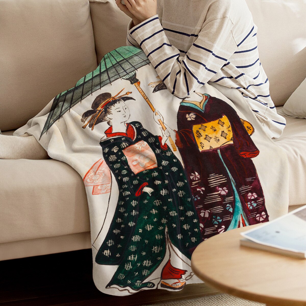 Geishas Kuscheldecke Hana (3 Größen)