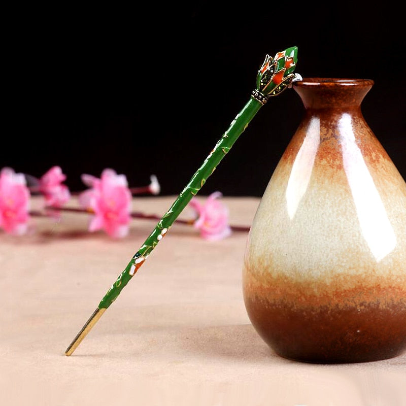 Kreative Kanzashi Haarnadel Airi