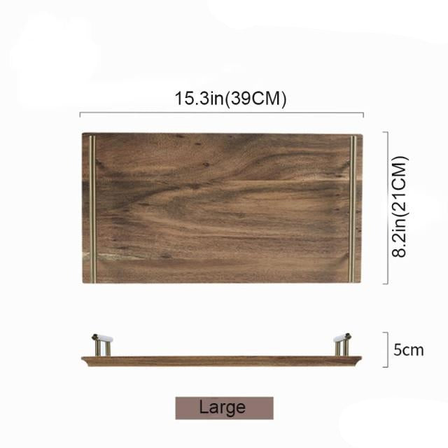 Holztablett Mamiya (3 Größen)
