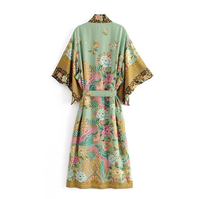 Damen Kimono Bademantel Leiko (3 Größen)