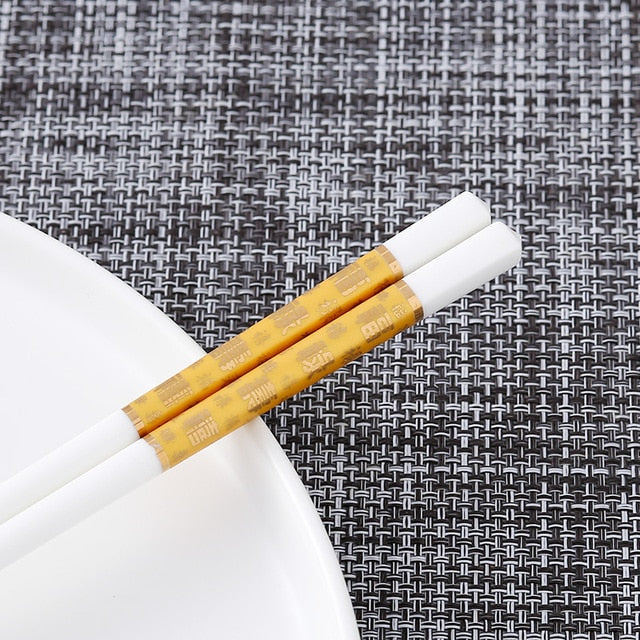 5 Paar Asiatische Porzellan Essstäbchen Higanbana (9 Farben)