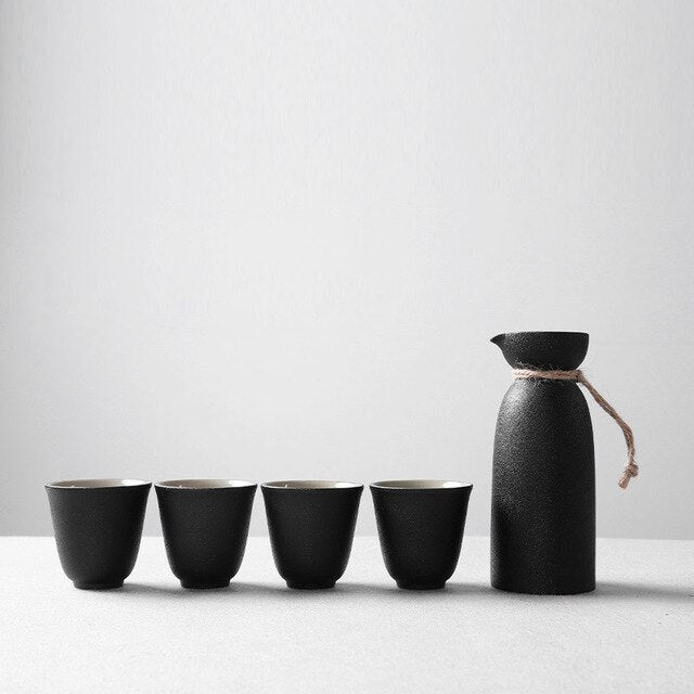 Keramik Sake Set Yazawa