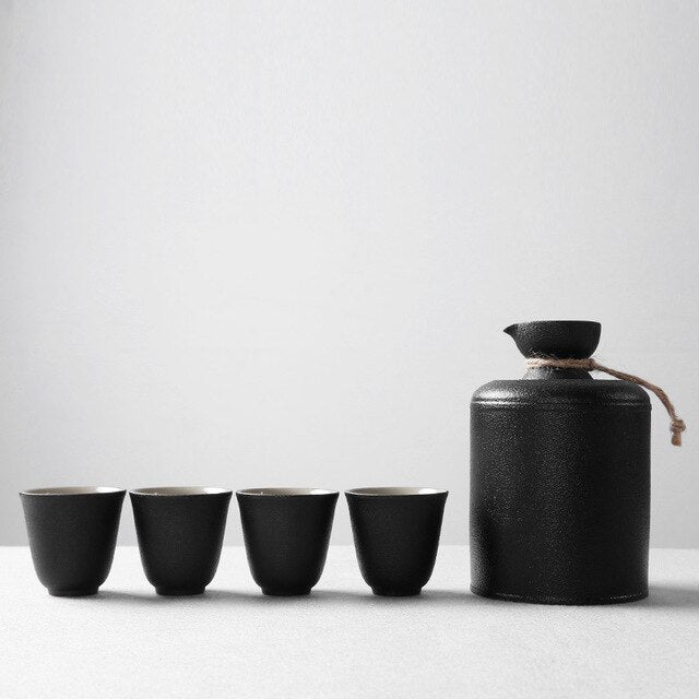 Keramik Sake Set Yazawa