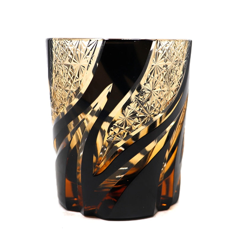 Kiriko Whiskyglas Kosaka (6 Farben)