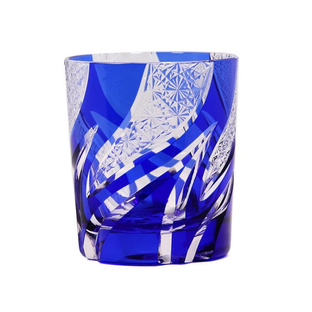 Kiriko Whiskyglas Kosaka (6 Farben)