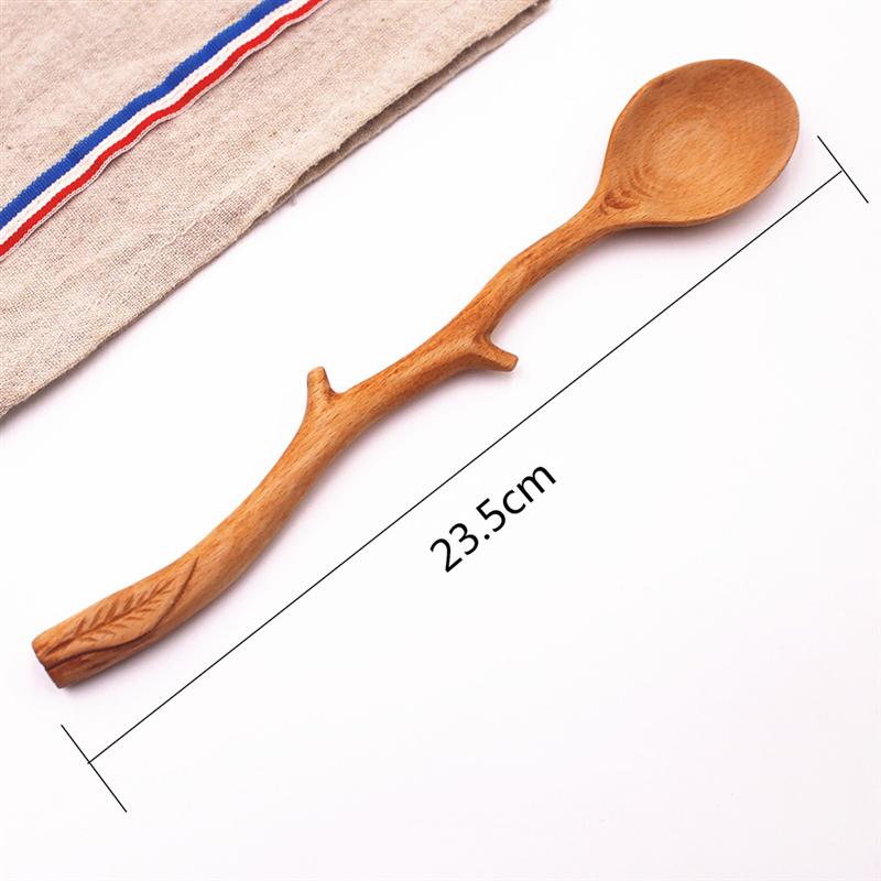 Zweigform Holzlöffel Buna
