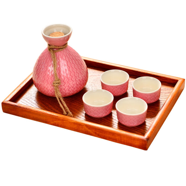 Modernes Sake-Set Nihonshu