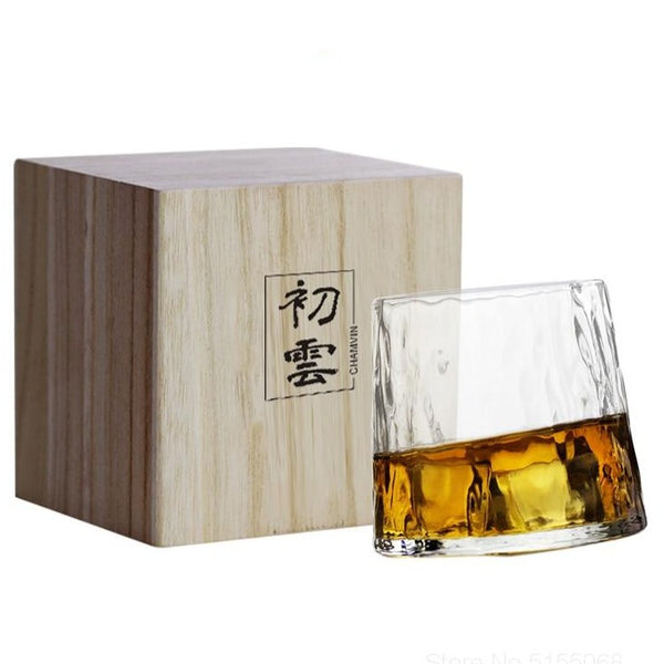 Rotierender Whiskyglas Sugamo