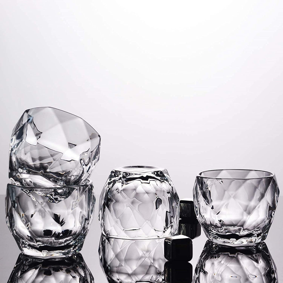 Asiatisches Whiskyglas-Set Ebiskasa