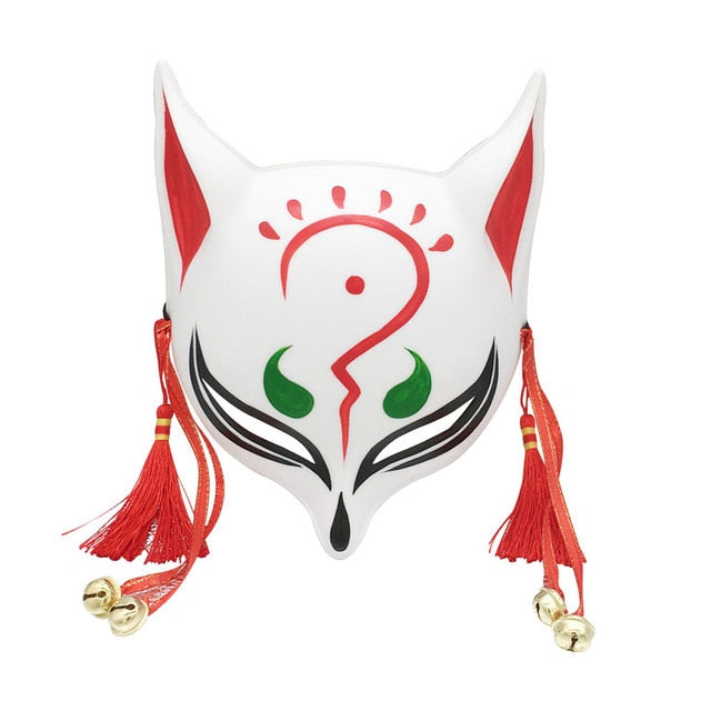 Kitsune Fuchs Maske Kisa