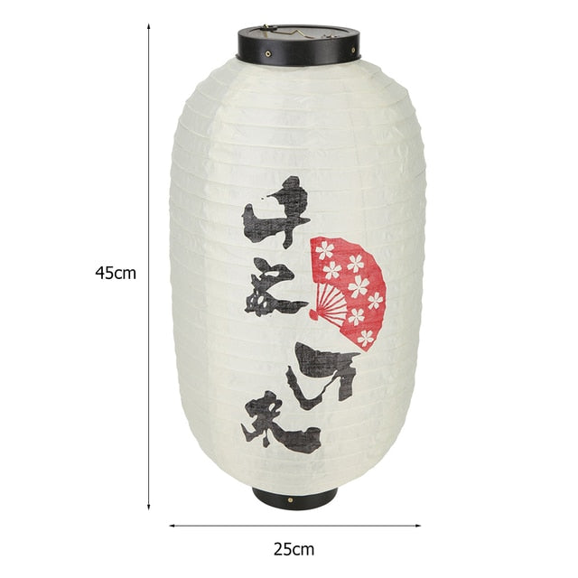 Stofflaterne Otaru im japanischen Stil – Bild 7