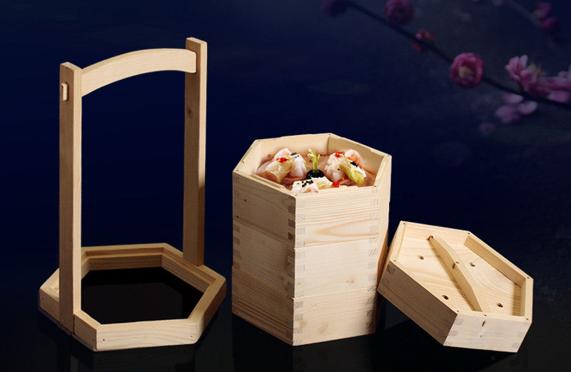 Chinesischer Bambusdampfer Wutai (2 Größen)