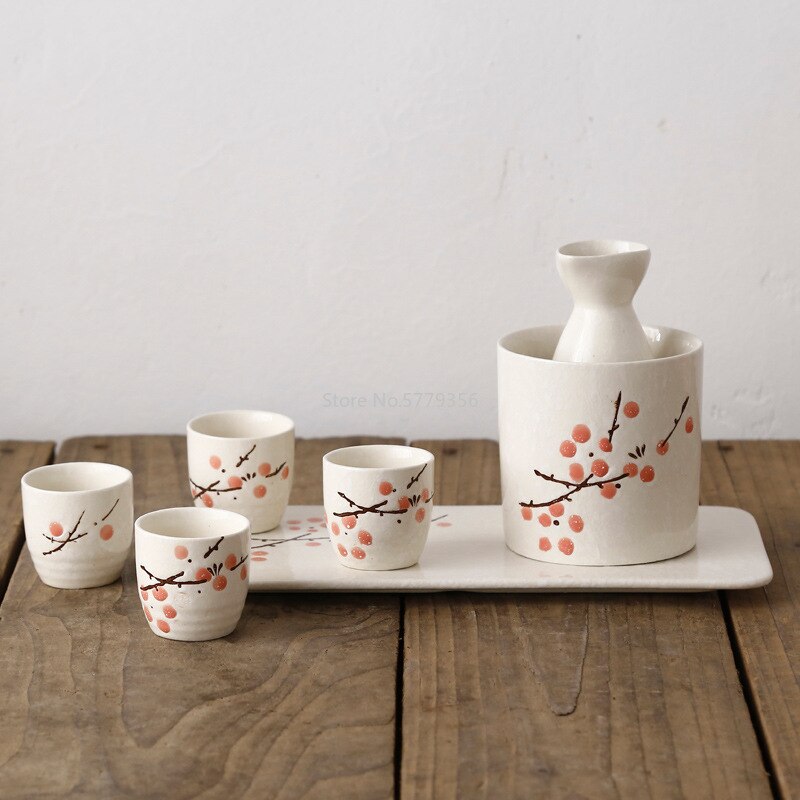 Sake Set Teshima (4 Farben)
