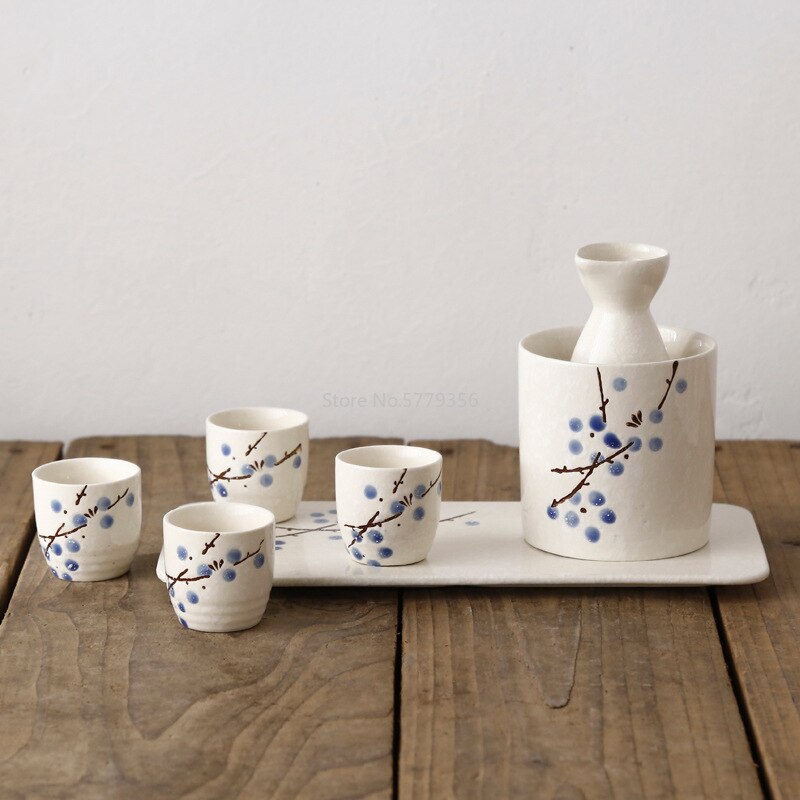 Sake Set Teshima (4 Farben)
