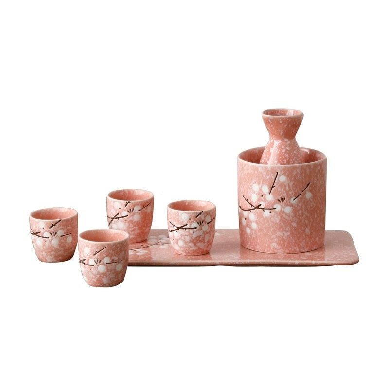 Sake Set Teshima (4 Farben)
