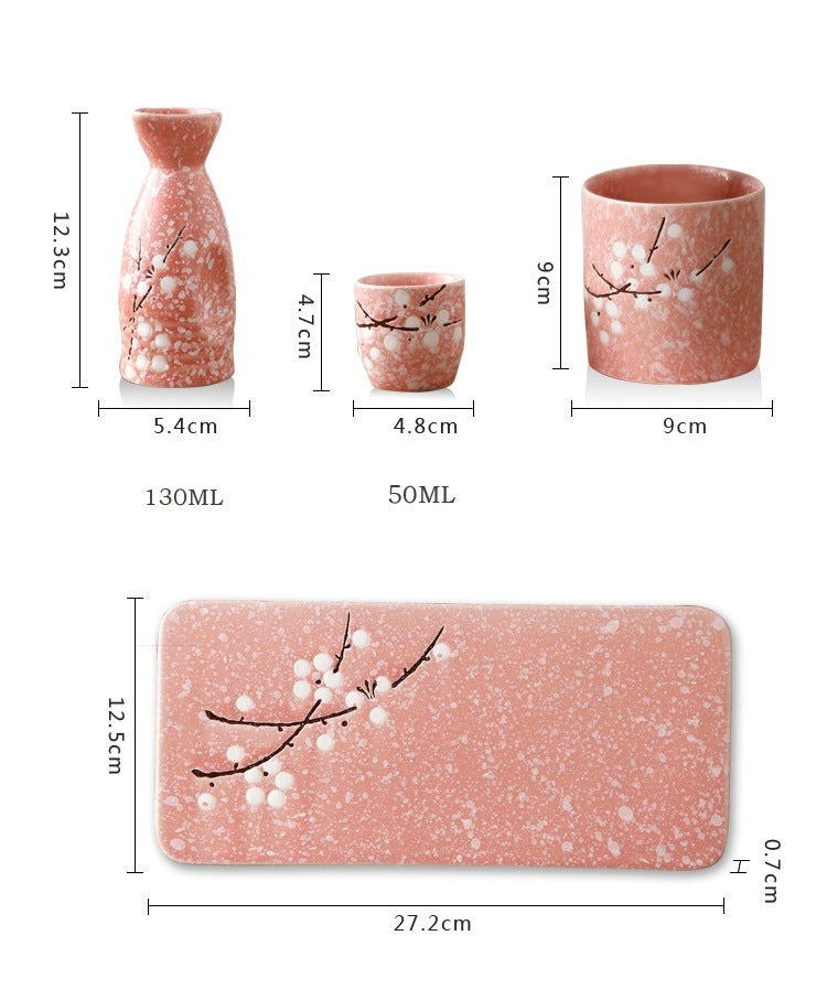 Sake Set Teshima (4 Farben)